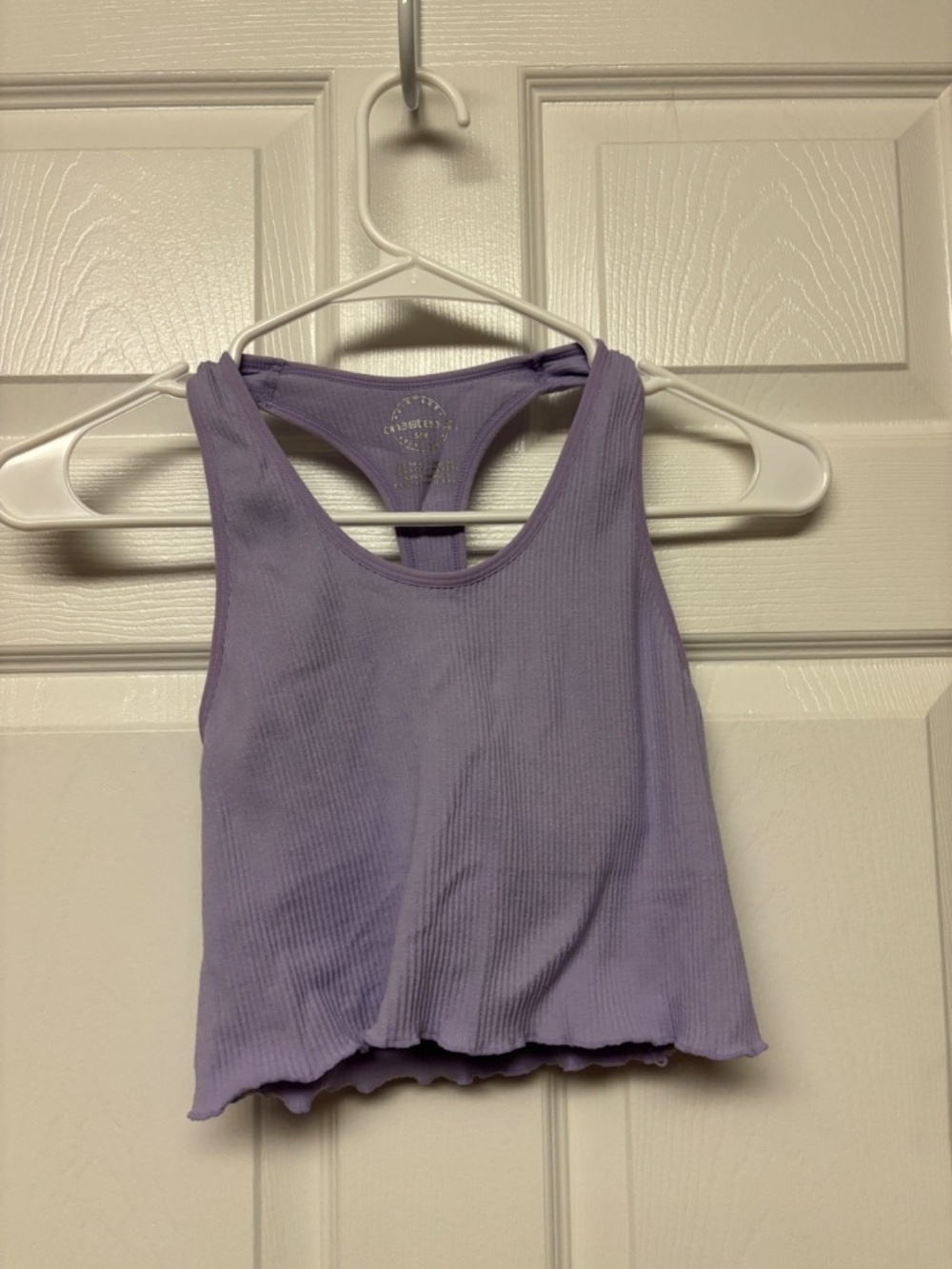 One Step Up - Purple Tank Top - Size: S/M